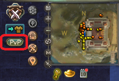 PvP Heat Zones on the world map