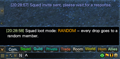 Squad Settings